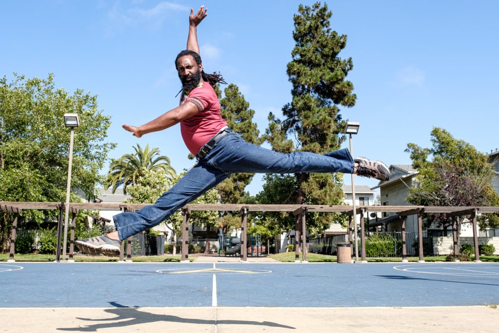 Antoine Hunter is the founder of the Oakland-based Urban Jazz Dance Company.