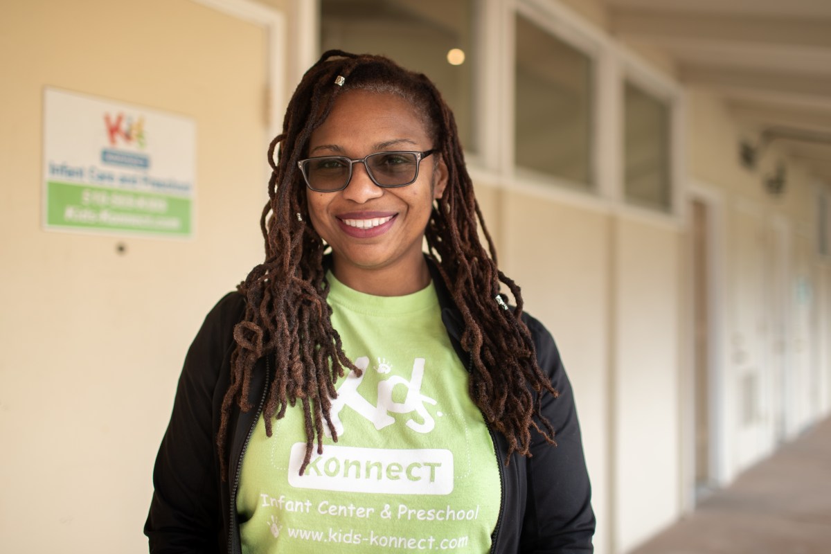Makinya Ward, founder of Kids Connect, childcare services in Oakland.