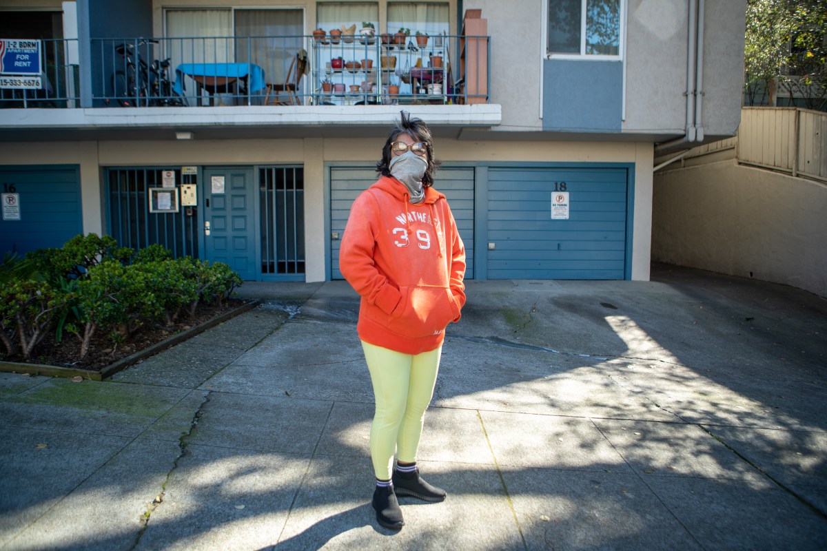 Portrait of Marina Salas in Oakland