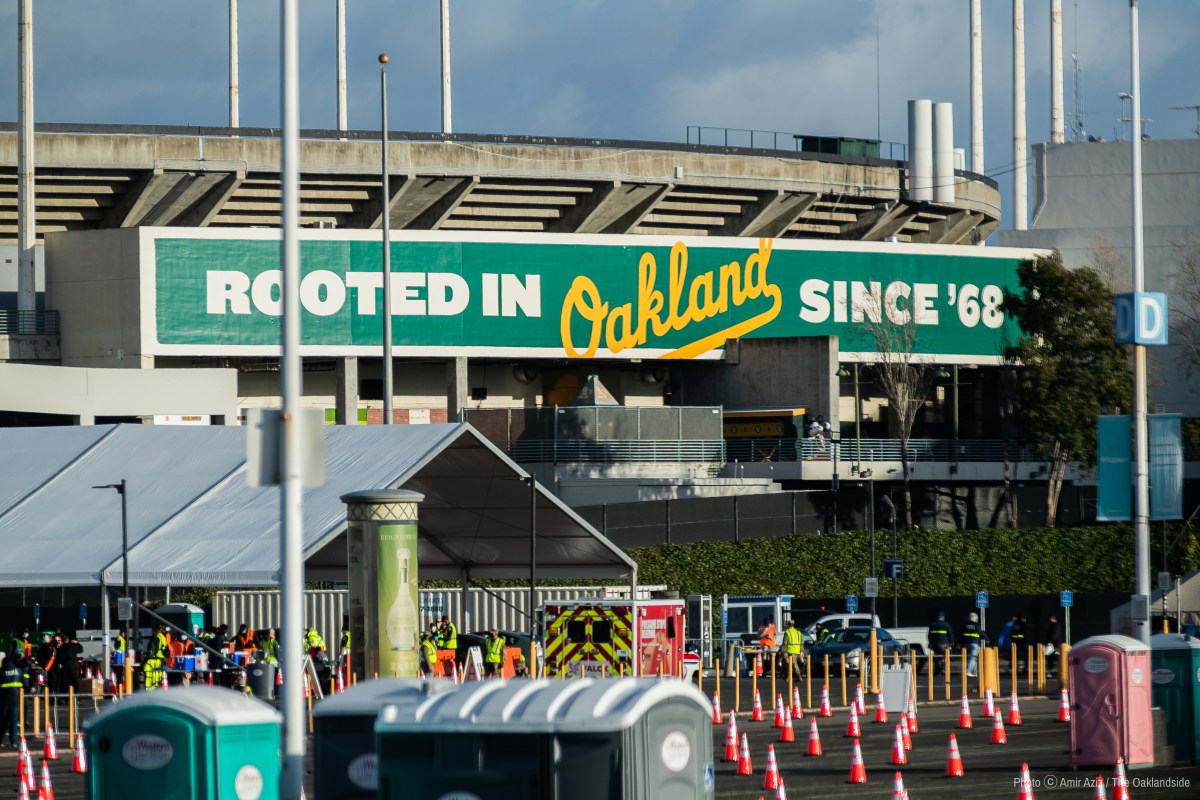 Oakland Coliseum is the newest site for COVID-19 vaccinations.