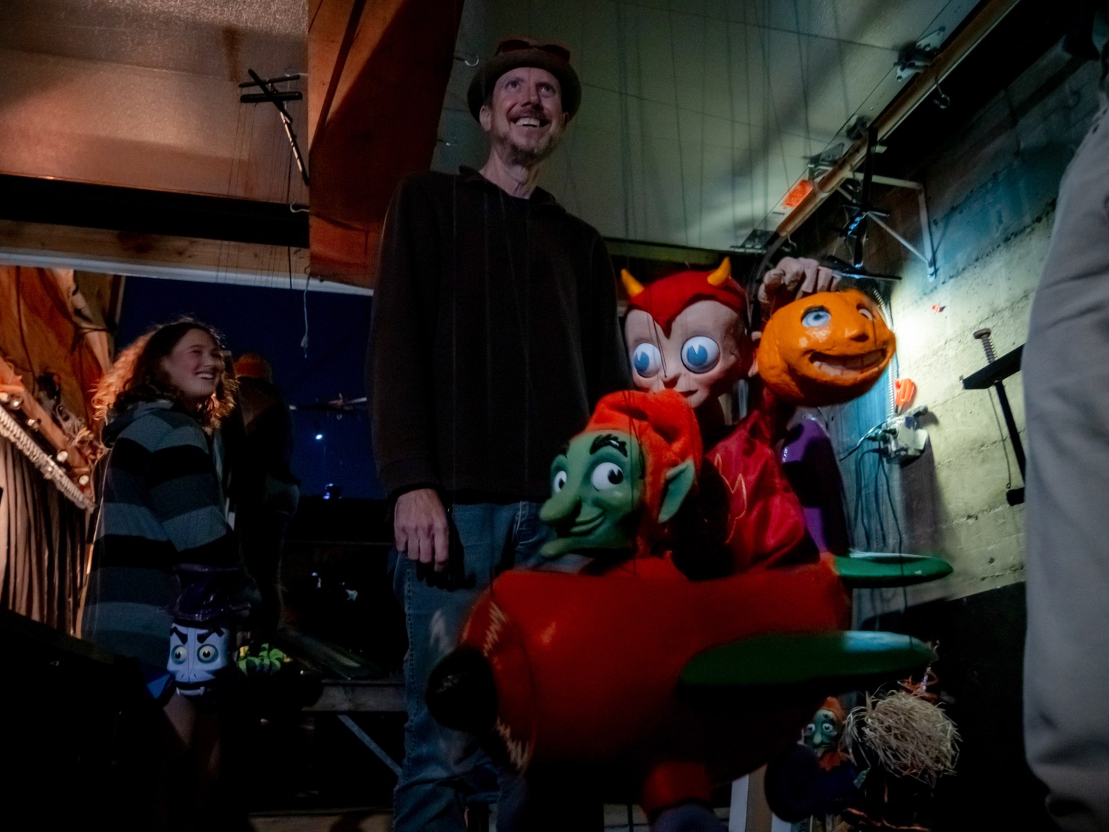 Driveway Follies marionette show is a Halloween tradition