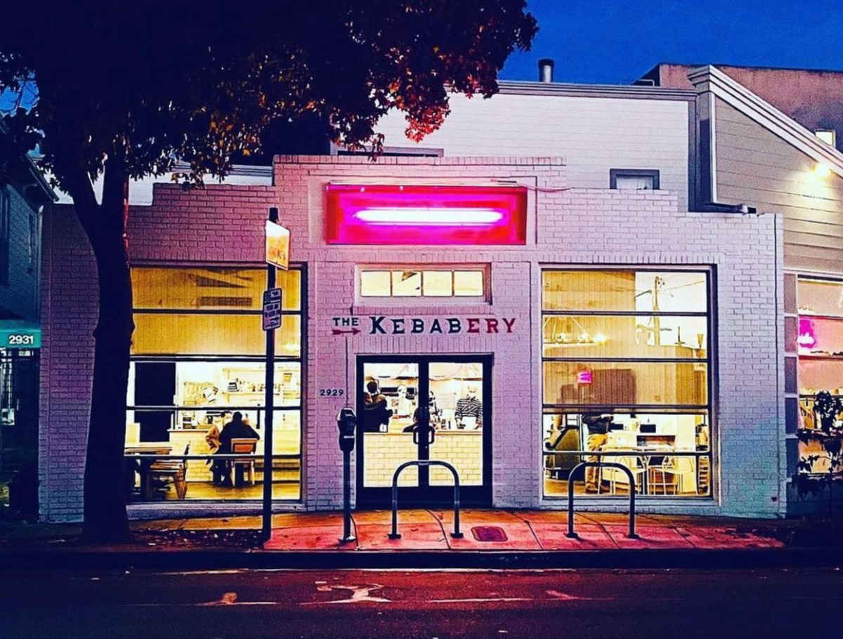 Exterior of The Kebabery